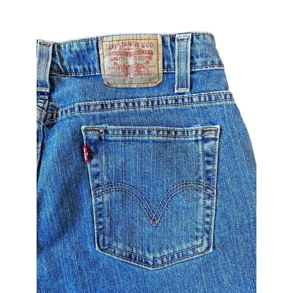 Levi's 515 Nouveau Bootcut Jeans Size 35" - Picture 11 of 15
